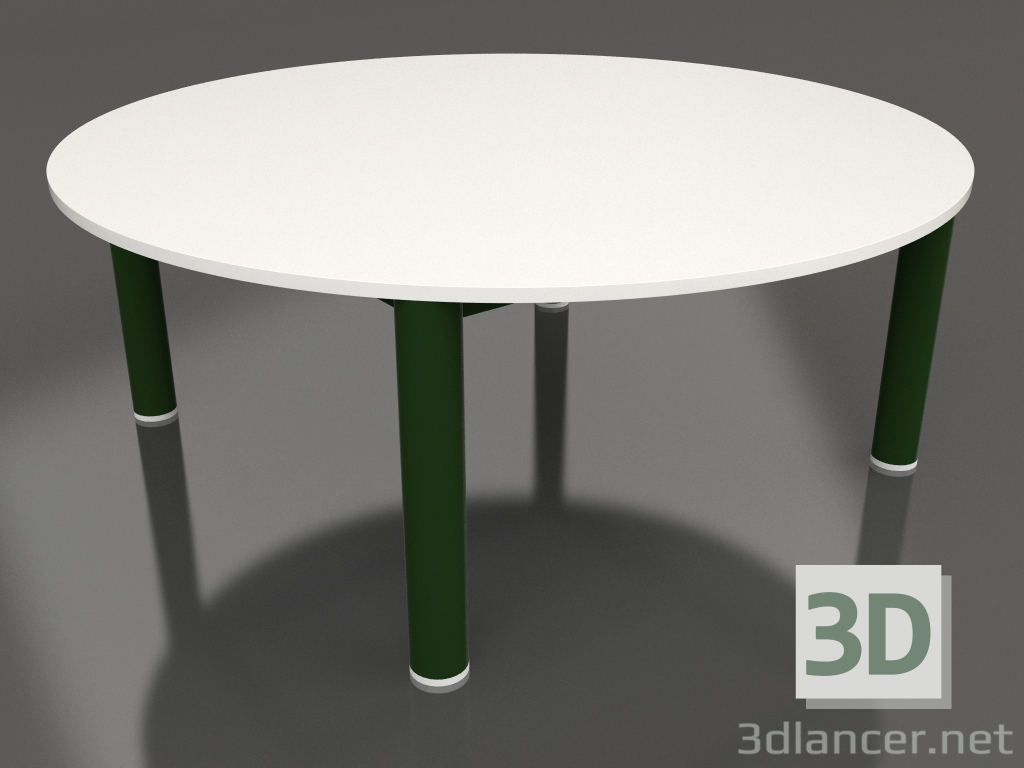 modello 3D Tavolino P 90 (Verde bottiglia, DEKTON Zenith) - anteprima