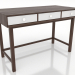 3D Modell Schreibtisch 2 1200 X 600 mm (Nussbaum dunkel) - Vorschau