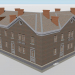 modello 3D di Edificio ad angolo a due piani 1-552-2 comprare - rendering