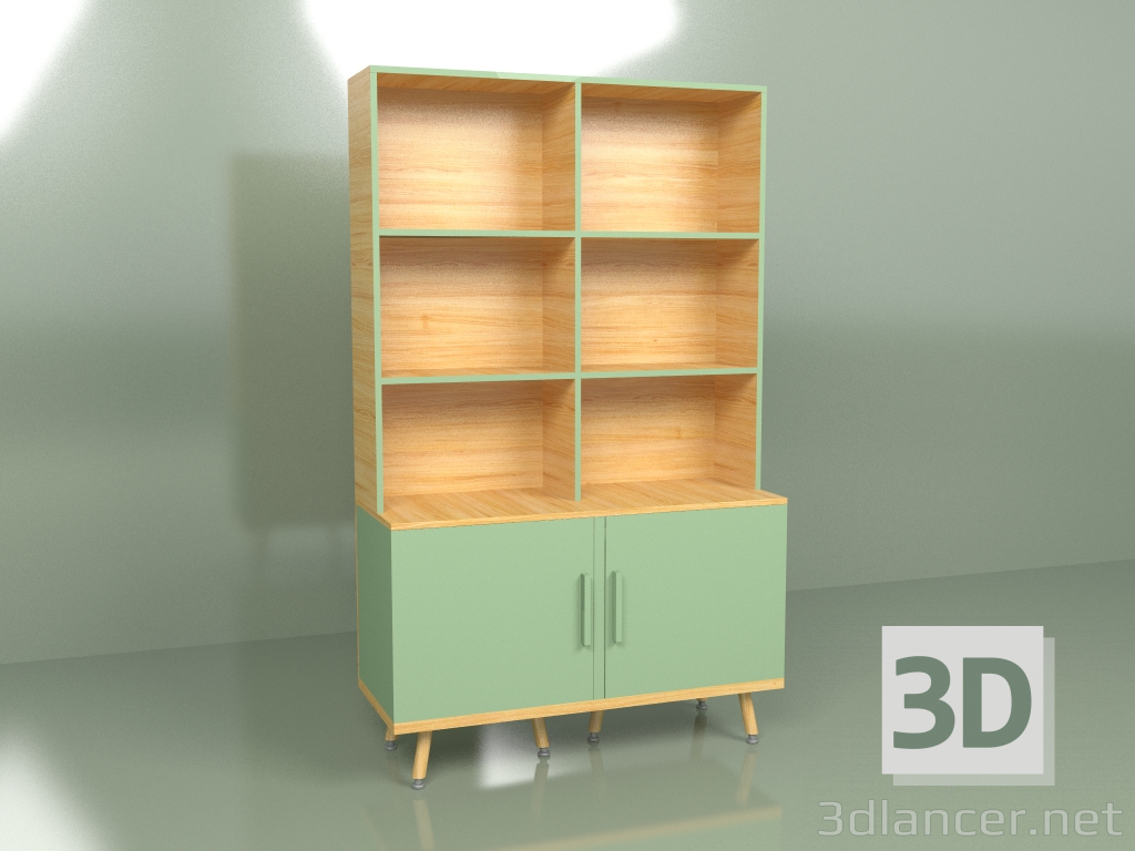 modèle 3D Rack Woodi (quille) - preview