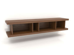 Mueble de pared TM 13 (1800x400x350, madera marrón claro)