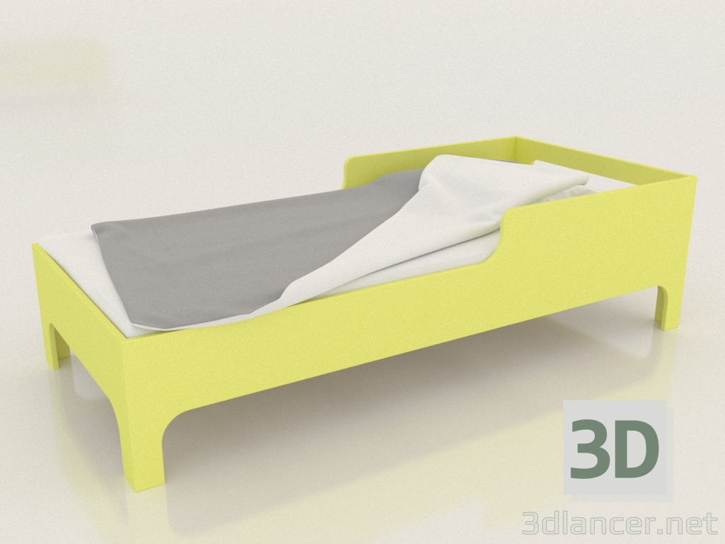 3d модель Ліжко MODE A (BJDAA1) – превью