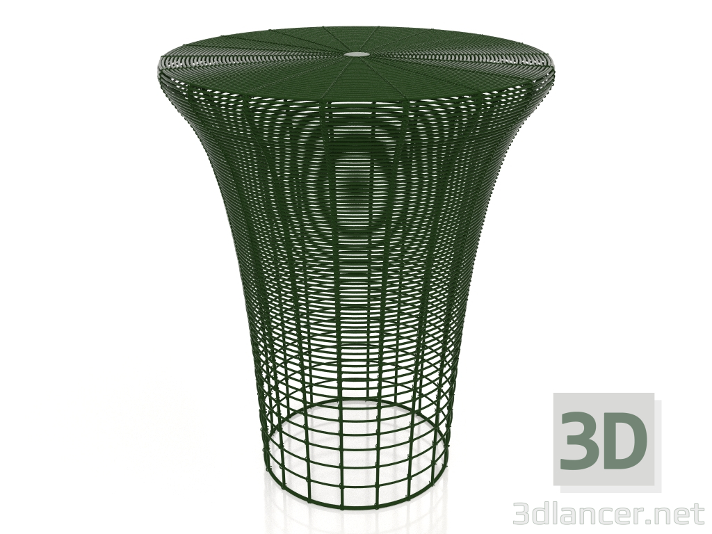 3d model High stool (Bottle green) - preview