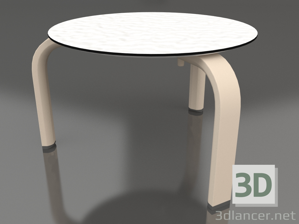 modèle 3D Table d'appoint (Sable) - preview