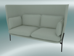 Sofa Sofa (LN6, 90 x 180 H 115 cm, warme schwarze Beine, Sunniva 2 811)