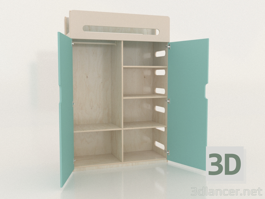 modèle 3D Armoire ouverte MOVE WA (WTMWA2) - preview