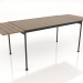 3d model Dining table 140x80 cm (extended) - preview