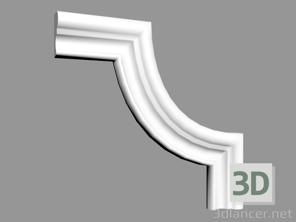 3D modeli CF3063-B köşe elemanı - önizleme