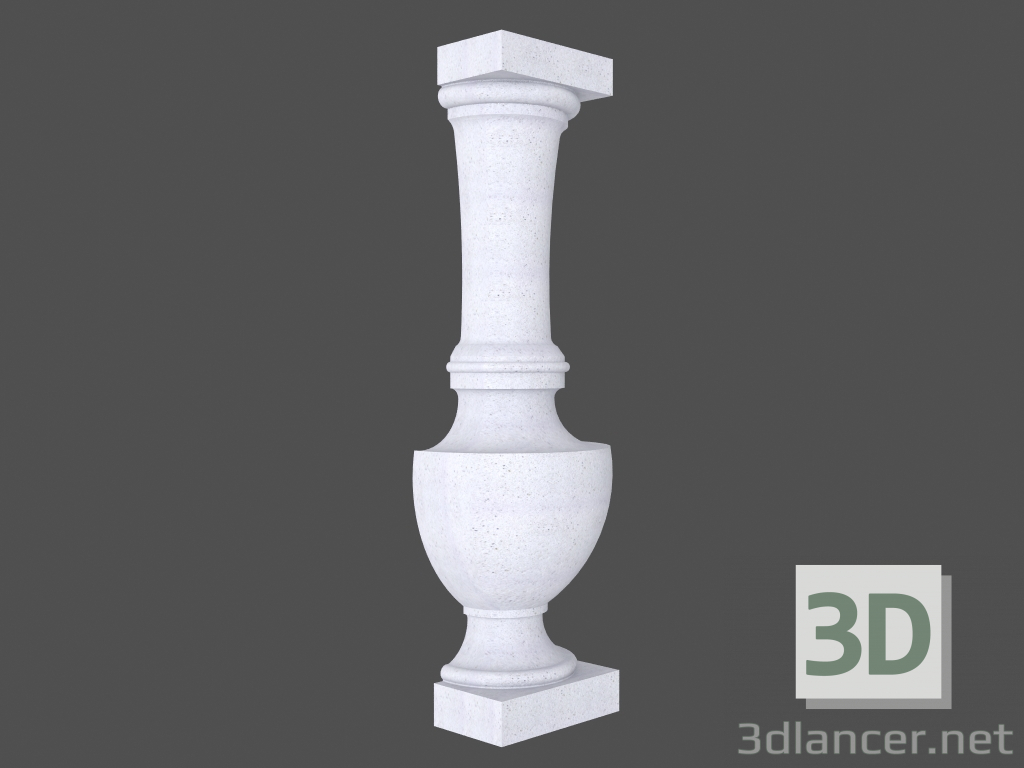 modèle 3D Balustrade (BB63AP) - preview