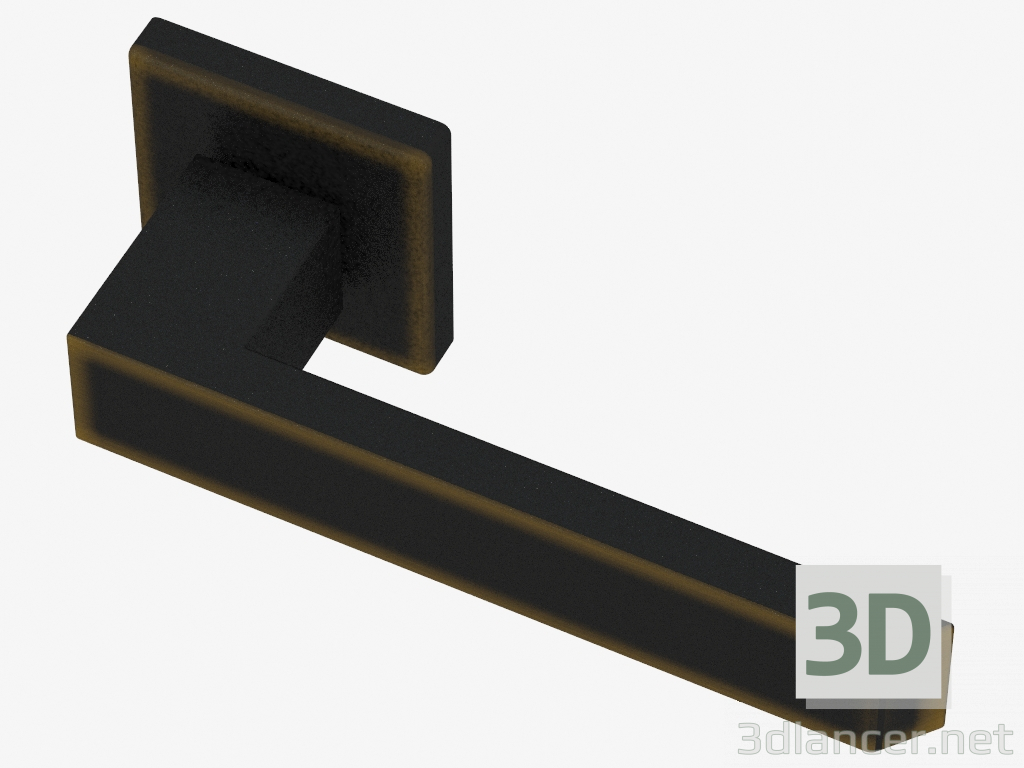 3D modeli Kapı kolu En iyi (Dumanlı bronz) - önizleme
