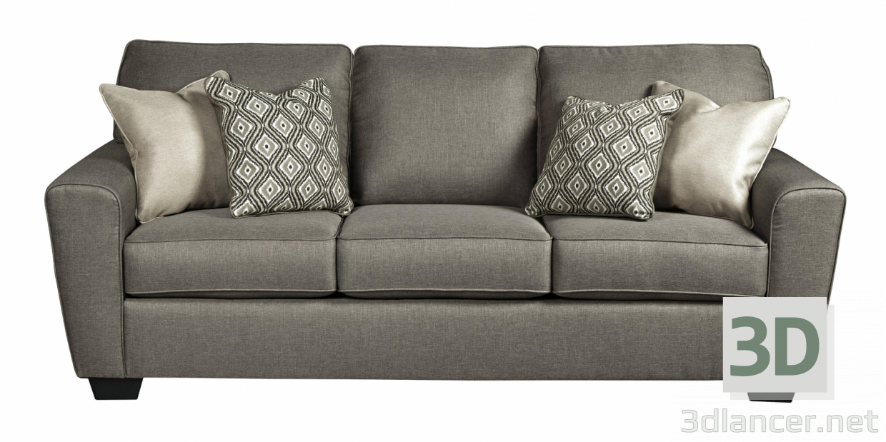 3d модель Основной диван – превью