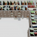 Edificio de tres pisos en esquina 1-552-4 3D modelo Compro - render
