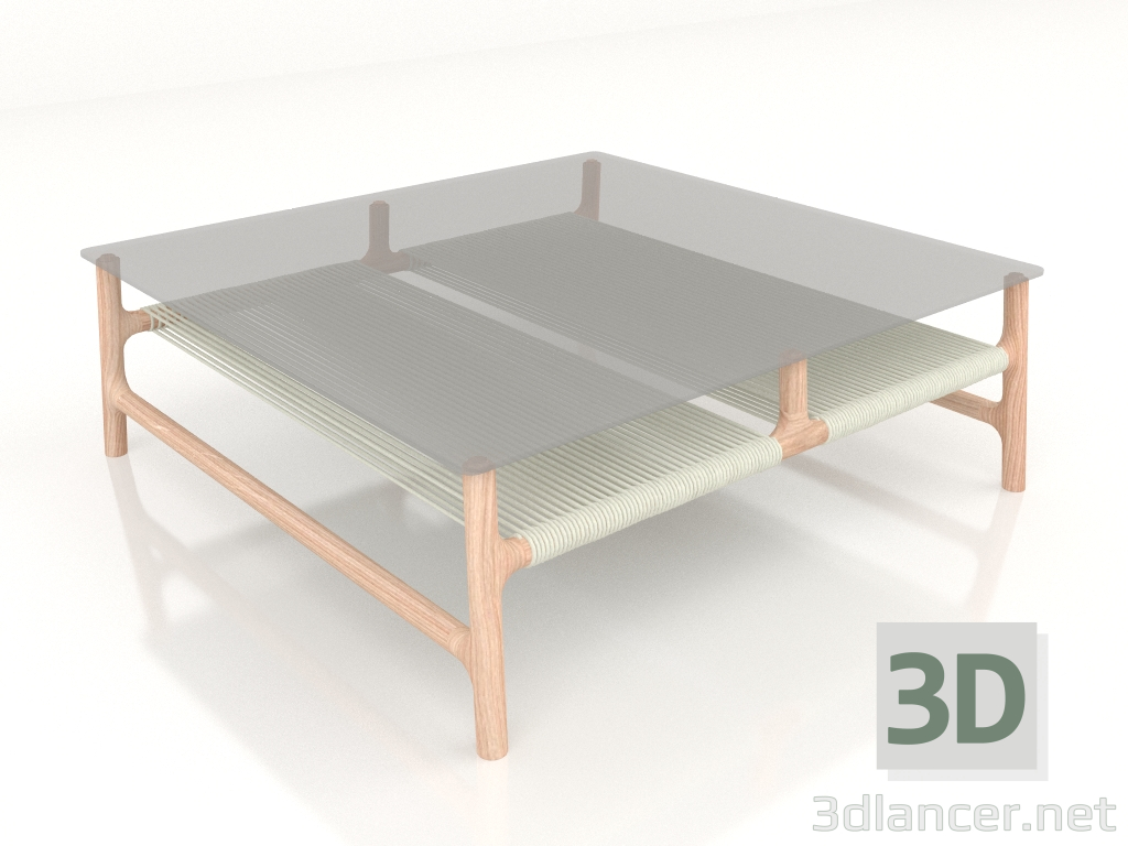 modèle 3D Table basse Faon 90X90 - preview