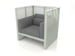 Крісло для відпочинку Normando з високою спинкою (Cement grey)