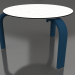 Modelo 3d Mesa lateral (azul cinza) - preview