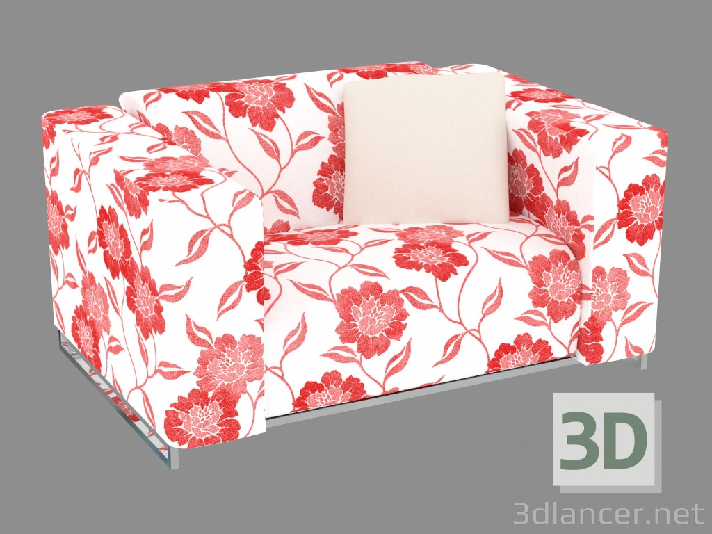 3D modeli Trinity yatak koltuğu - önizleme
