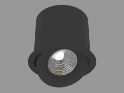downlight empotrada LED (DL18412 01TR Negro)