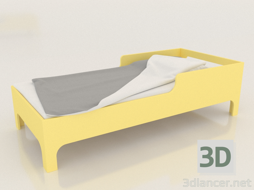 3d модель Ліжко MODE A (BCDAA1) – превью