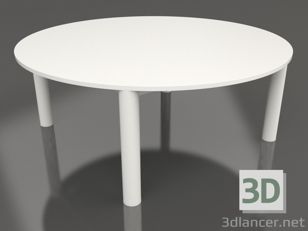 modello 3D Tavolino P 90 (Grigio agata, DEKTON Zenith) - anteprima