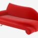 3D Modell Couch im Art Deco Stil X210 - Vorschau