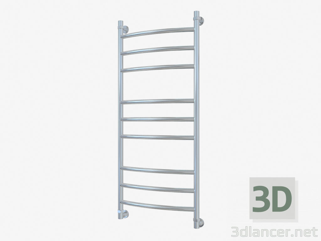 3d model Galant radiator (1200x500) - preview