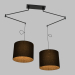 3d model Pendant lamp (14302S black) - preview