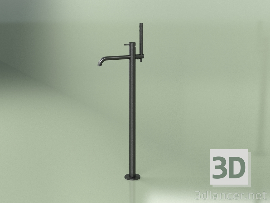 Modelo 3d Misturador para banheira de chão com chuveiro de mão H 1117 mm (12 62, ON) - preview