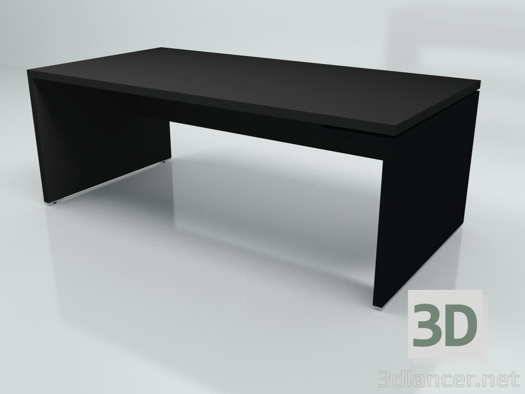 modello 3D Tavolo da lavoro Mito Fenix MITF3L (2000x1000) - anteprima