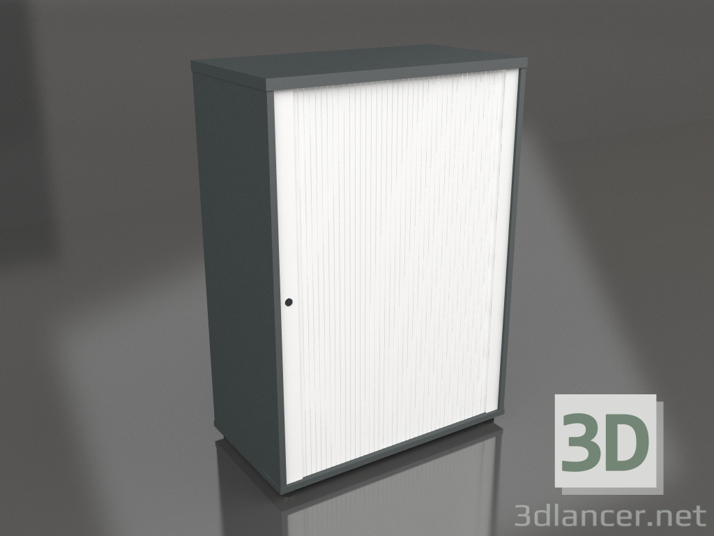 3D modeli Tef dolabı Standart A3L04 (800x432x1129) - önizleme