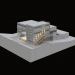 modèle 3D de Villa avec piscine d'aquarium acheter - rendu
