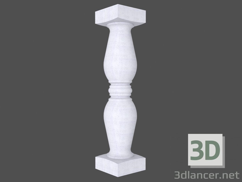 modèle 3D Balustrade (BB66D) - preview