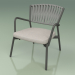 modèle 3D Chaise avec assise moelleuse 127 (Belt Grey) - preview