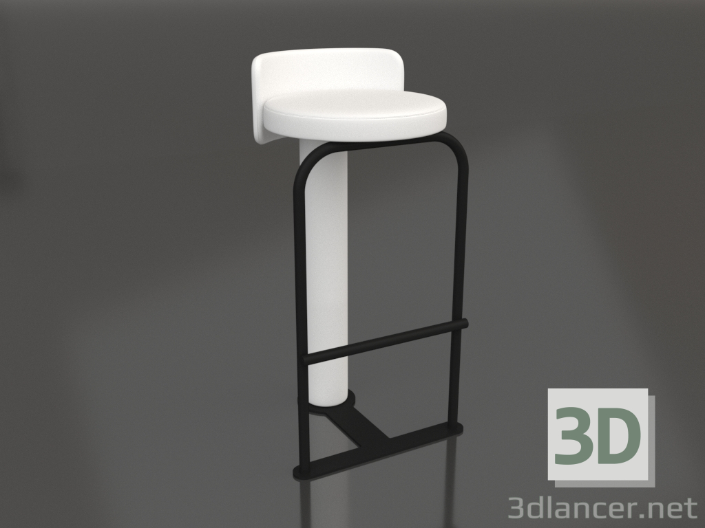 modello 3D Sgabello da bar Fox Bar - anteprima
