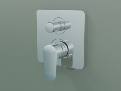 Single lever bath mixer for concealed installation (34427000)