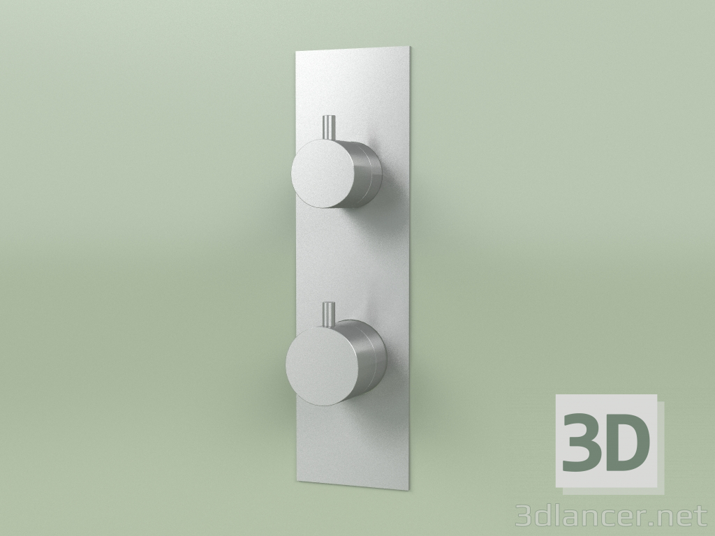 3D modeli 1 kesme vanalı termostatik karıştırıcı seti (12 88, AS) - önizleme
