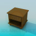 3d model Low bedside table - preview