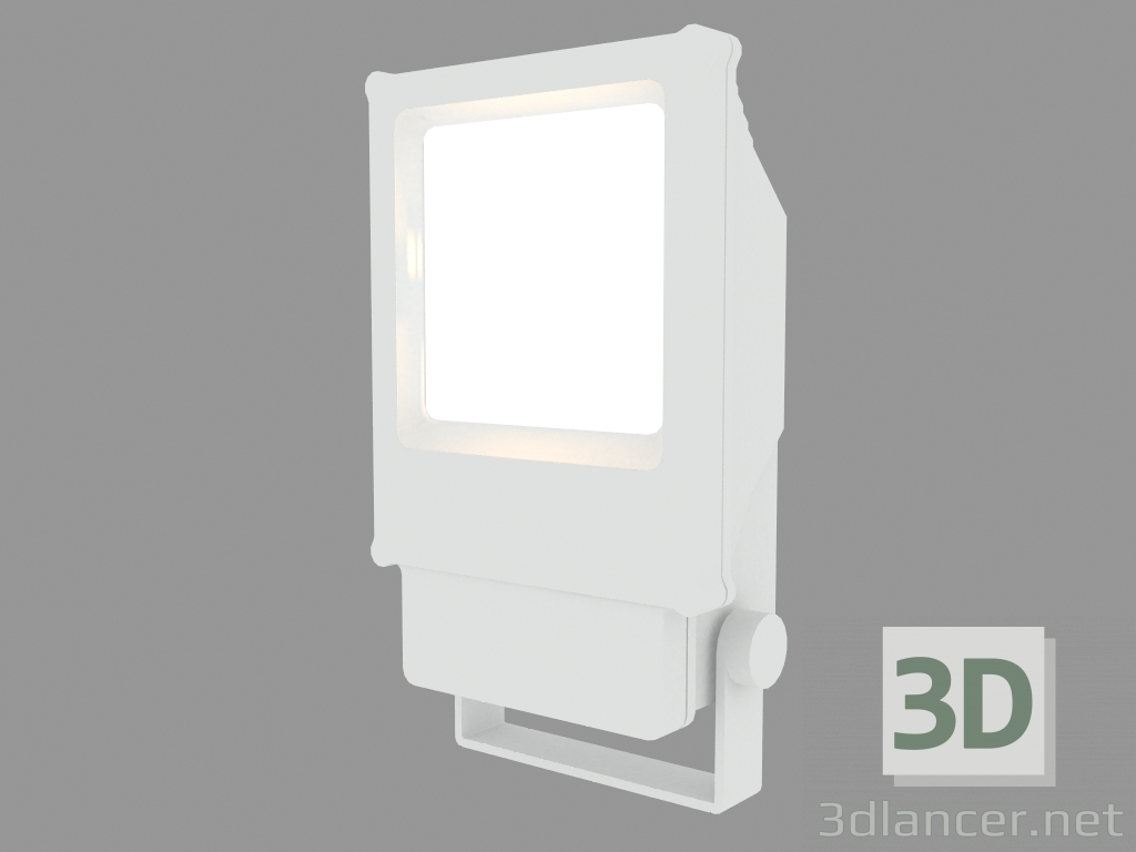 modello 3D Proiettore MINITECHNO RETTANGOLARE (S3750 300W_QTDE12) - anteprima