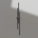 modello 3D Lampada da parete Lauryn nera (08428-1203.19) - anteprima