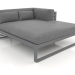 3d model XL modular sofa, section 2 right (Anthracite) - preview