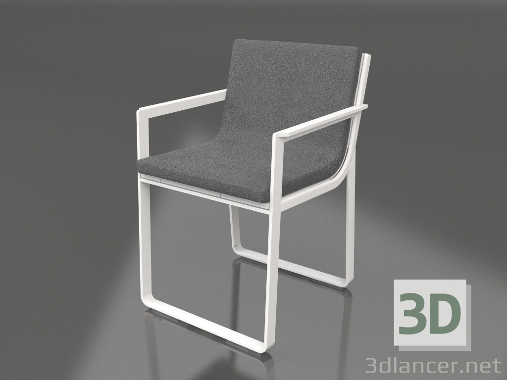 3d модель Обіднє крісло (White) – превью