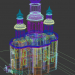 Die orthodoxe Kirche 3D-Modell kaufen - Rendern