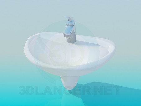 3D modeli Küçük bir makyaj - önizleme