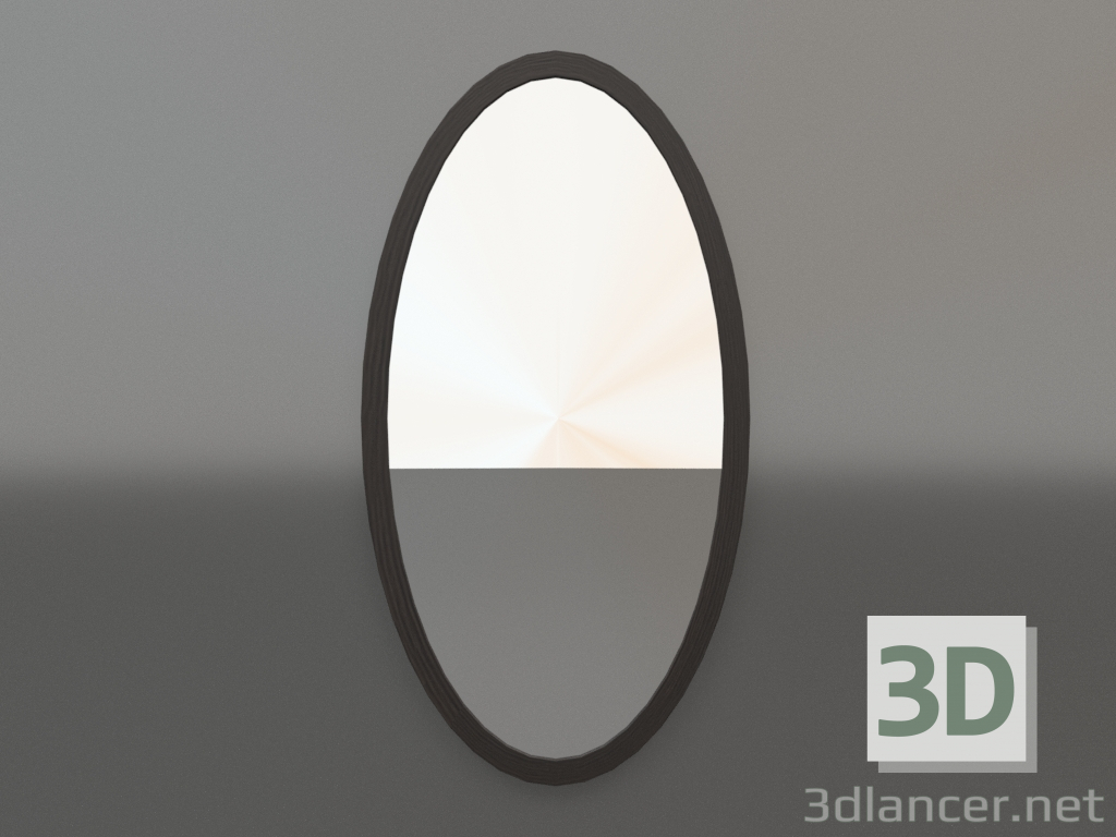 3D modeli Ayna ZL 22 (450x850, ahşap kahverengi koyu) - önizleme