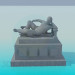 modello 3D Monumento - anteprima
