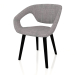 3d model Flexback chair (Black-Grey) - preview