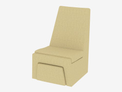 Armchair without armrests Garda