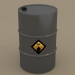 Barril de barril de petróleo 3D modelo Compro - render