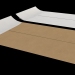 Umschlag mit Papier 3D-Modell kaufen - Rendern
