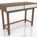 3D Modell Schreibtisch 3 1000 X 500 mm (Nussbaum hell) - Vorschau