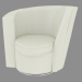 3d model Armchair leather in art-deco style A144 - preview